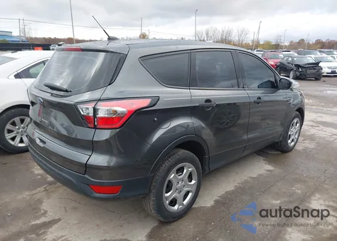 2017 Ford Escape S from USA, damaged, VIN 1FMCU0F75HUD84198